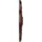 Ekena Millwork Bonetti Ceiling Medallion (Fits Canopies up to 5 1/8"), 20"OD x 1 3/4"P, Brushed Mahogany CM20BOBMF - alternate 3